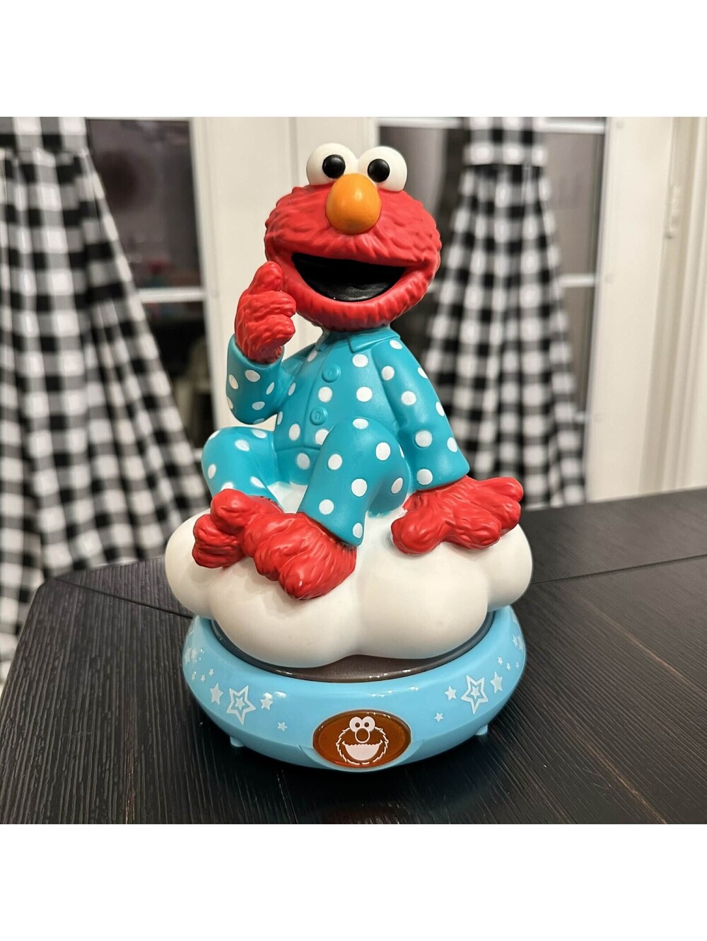 Sesame Workshop Elmo Light Up Night Light Figurine Pajamas Cloud 2019 EUC